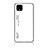 Silicone Frame Mirror Rainbow Gradient Case Cover LS1 for Google Pixel 4