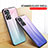 Silicone Frame Mirror Rainbow Gradient Case Cover LS1 for OnePlus Nord N20 5G