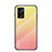Silicone Frame Mirror Rainbow Gradient Case Cover LS1 for Oppo A76