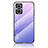 Silicone Frame Mirror Rainbow Gradient Case Cover LS1 for Oppo Reno8 Lite 5G
