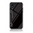 Silicone Frame Mirror Rainbow Gradient Case Cover LS1 for Samsung Galaxy A2 Core A260F A260G Black