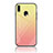 Silicone Frame Mirror Rainbow Gradient Case Cover LS1 for Samsung Galaxy A20e