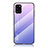 Silicone Frame Mirror Rainbow Gradient Case Cover LS1 for Samsung Galaxy A31