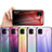 Silicone Frame Mirror Rainbow Gradient Case Cover LS1 for Samsung Galaxy M04