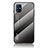 Silicone Frame Mirror Rainbow Gradient Case Cover LS1 for Samsung Galaxy M31s Dark Gray