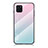 Silicone Frame Mirror Rainbow Gradient Case Cover LS1 for Samsung Galaxy Note 10 Lite