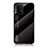 Silicone Frame Mirror Rainbow Gradient Case Cover LS1 for Samsung Galaxy S10 Lite Black