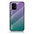 Silicone Frame Mirror Rainbow Gradient Case Cover LS1 for Samsung Galaxy S10 Lite Mixed
