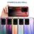 Silicone Frame Mirror Rainbow Gradient Case Cover LS1 for Samsung Galaxy S20 Ultra 5G