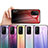 Silicone Frame Mirror Rainbow Gradient Case Cover LS1 for Xiaomi Mi 10T 5G