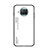 Silicone Frame Mirror Rainbow Gradient Case Cover LS1 for Xiaomi Mi 10T Lite 5G White