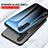 Silicone Frame Mirror Rainbow Gradient Case Cover LS1 for Xiaomi Mi Note 10 Lite