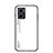 Silicone Frame Mirror Rainbow Gradient Case Cover LS1 for Xiaomi Redmi 10 Prime Plus 5G White