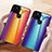 Silicone Frame Mirror Rainbow Gradient Case Cover LS2 for Google Pixel 4a 5G