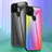 Silicone Frame Mirror Rainbow Gradient Case Cover LS2 for Google Pixel 5 XL 5G