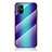 Silicone Frame Mirror Rainbow Gradient Case Cover LS2 for Samsung Galaxy M31s