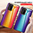 Silicone Frame Mirror Rainbow Gradient Case Cover LS2 for Samsung Galaxy Note 20 Ultra 5G