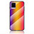 Silicone Frame Mirror Rainbow Gradient Case Cover LS2 for Vivo V20