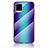 Silicone Frame Mirror Rainbow Gradient Case Cover LS2 for Vivo V20