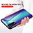Silicone Frame Mirror Rainbow Gradient Case Cover LS2 for Vivo Y20s