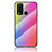 Silicone Frame Mirror Rainbow Gradient Case Cover LS2 for Vivo Y50