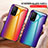 Silicone Frame Mirror Rainbow Gradient Case Cover LS2 for Xiaomi Mi 10T 5G