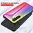 Silicone Frame Mirror Rainbow Gradient Case Cover LS2 for Xiaomi Mi Note 10 Lite