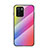 Silicone Frame Mirror Rainbow Gradient Case Cover LS2 for Xiaomi Poco X3 GT 5G