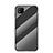 Silicone Frame Mirror Rainbow Gradient Case Cover LS2 for Xiaomi Redmi 10A 4G Black