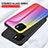 Silicone Frame Mirror Rainbow Gradient Case Cover LS2 for Xiaomi Redmi A1