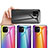 Silicone Frame Mirror Rainbow Gradient Case Cover LS2 for Xiaomi Redmi A2