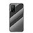 Silicone Frame Mirror Rainbow Gradient Case Cover LS2 for Xiaomi Redmi K30S 5G Black