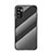 Silicone Frame Mirror Rainbow Gradient Case Cover LS2 for Xiaomi Redmi Note 11 SE 5G Black