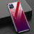 Silicone Frame Mirror Rainbow Gradient Case Cover M01 for Oppo Reno4 SE 5G