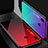 Silicone Frame Mirror Rainbow Gradient Case Cover M01 for Xiaomi Redmi Note 7