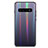Silicone Frame Mirror Rainbow Gradient Case Cover M02 for Samsung Galaxy S10 Black