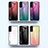 Silicone Frame Mirror Rainbow Gradient Case Cover M02 for Samsung Galaxy S21 5G