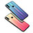 Silicone Frame Mirror Rainbow Gradient Case Cover R01 for Huawei Honor View 10 Lite