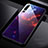 Silicone Frame Starry Sky Mirror Case Cover for Huawei P30 Mixed