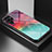 Silicone Frame Starry Sky Mirror Case Cover S01 for Samsung Galaxy S23 Ultra 5G