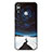 Silicone Frame Starry Sky Mirror Case S03 for Huawei Honor 10 Lite Black