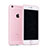 Silicone Frame Transparent Case for Apple iPhone 6S Pink