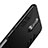 Silicone Matte Finish and Plastic Back Case with Stand for Huawei G10 Black