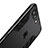 Silicone Matte Finish and Plastic Back Case with Stand for OnePlus 5T A5010 Black