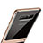 Silicone Matte Finish and Plastic Back Case with Stand for Samsung Galaxy Note 8 Duos N950F Gold