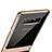 Silicone Matte Finish and Plastic Back Case with Stand for Samsung Galaxy Note 8 Gold