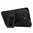 Silicone Matte Finish and Plastic Back Case with Stand for Samsung Galaxy Tab A6 7.0 SM-T280 SM-T285 Black