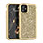 Silicone Matte Finish and Plastic Back Cover Case 360 Degrees Bling-Bling for Apple iPhone 11