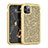 Silicone Matte Finish and Plastic Back Cover Case 360 Degrees Bling-Bling for Apple iPhone 11 Pro