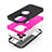 Silicone Matte Finish and Plastic Back Cover Case 360 Degrees Bling-Bling for Apple iPhone 13 Pro